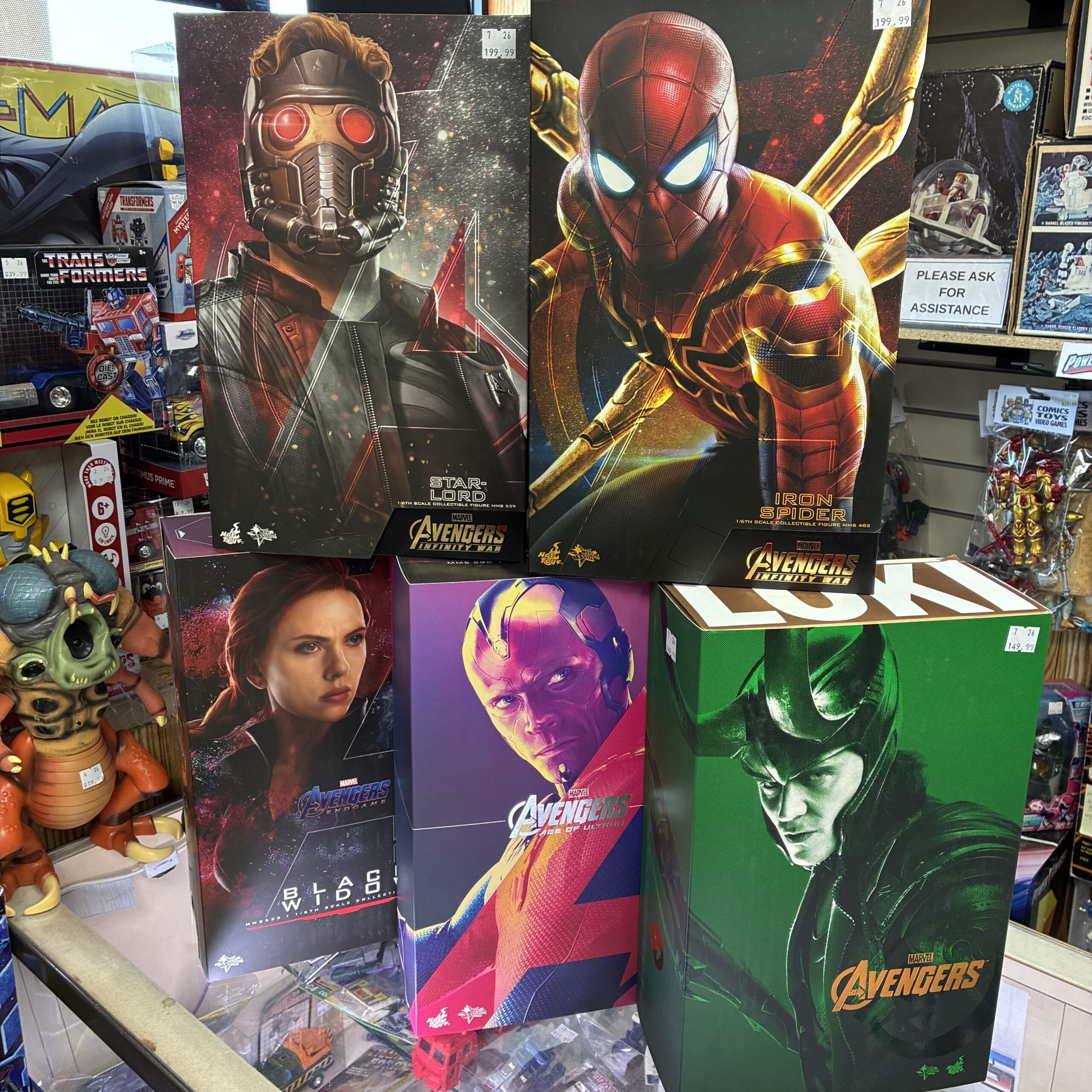 Now Available: Hot Toys Avengers: Age of Ultron 1/6 Scale Figures